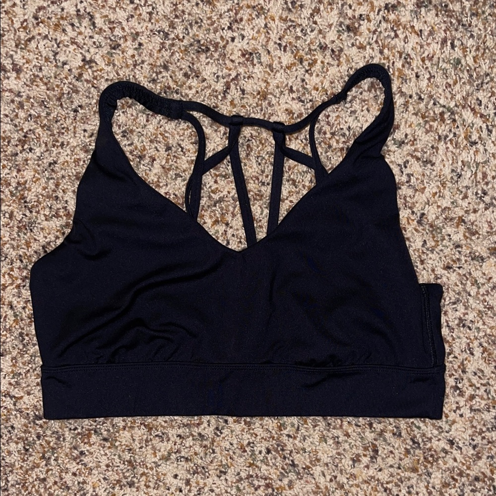 Black Sports Bra